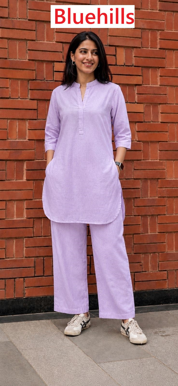 Trendy Chic Designs Bluehills Cotton Co Ord Set Wholesale Price