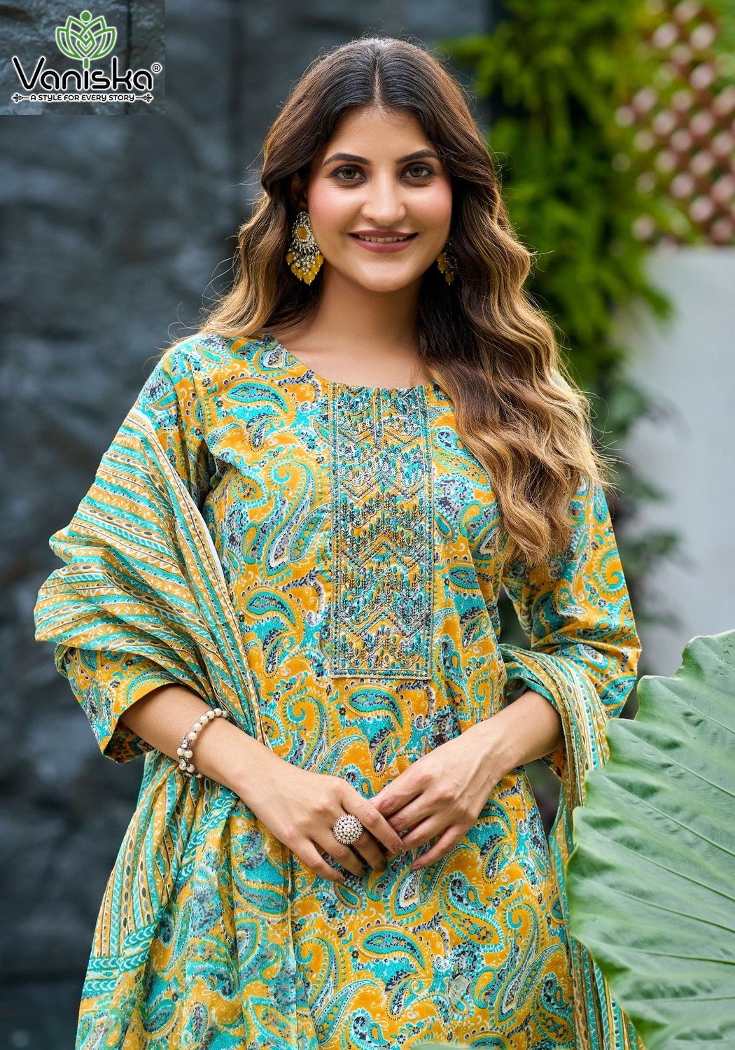 Trendy Cotton Vol 1 Vaniska Readymade Pant Style Suits Exporter Ahmedabad