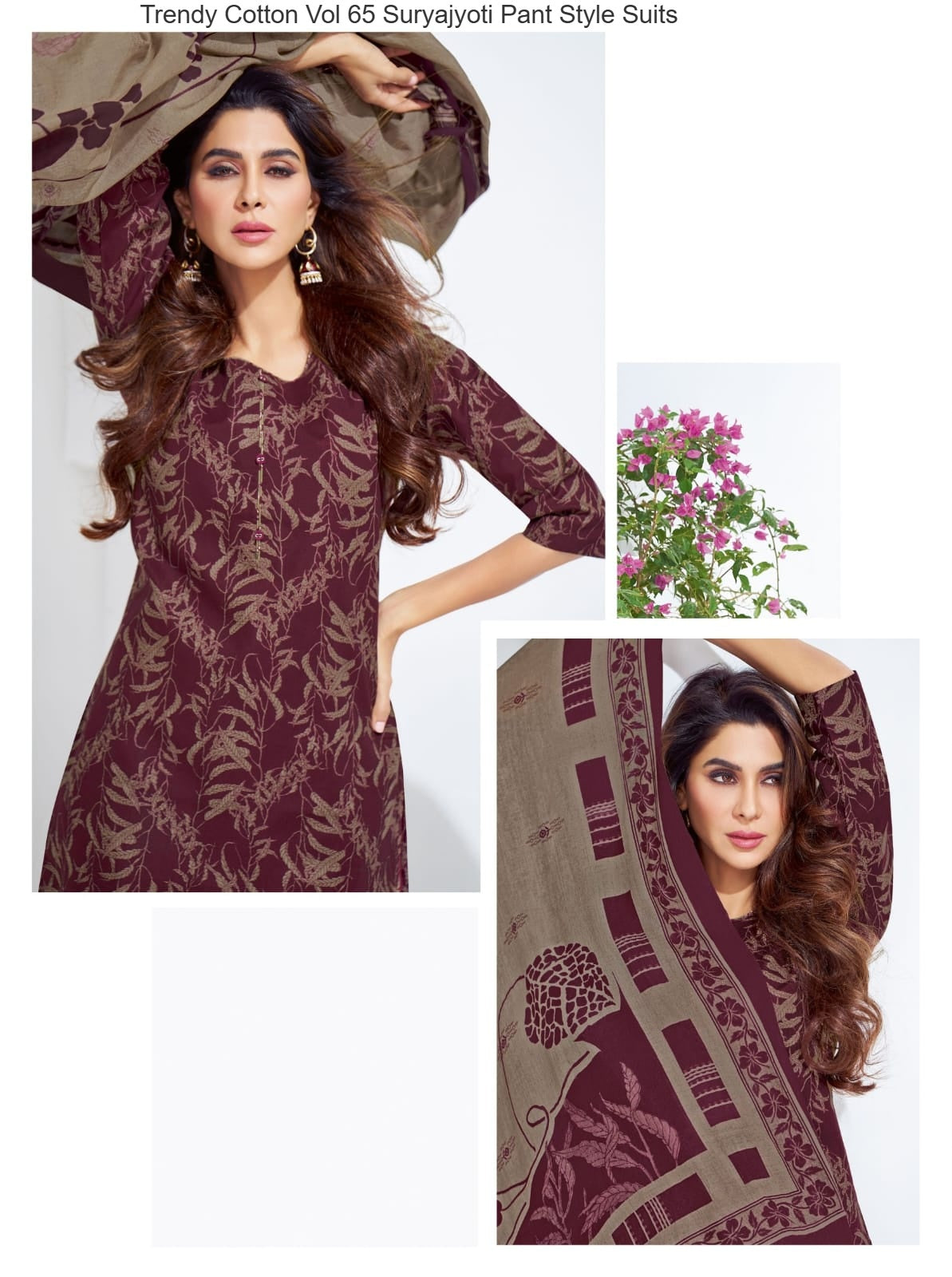 Trendy Cotton Vol 65 Suryajyoti Pant Style Suits Manufacturer Ahmedabad