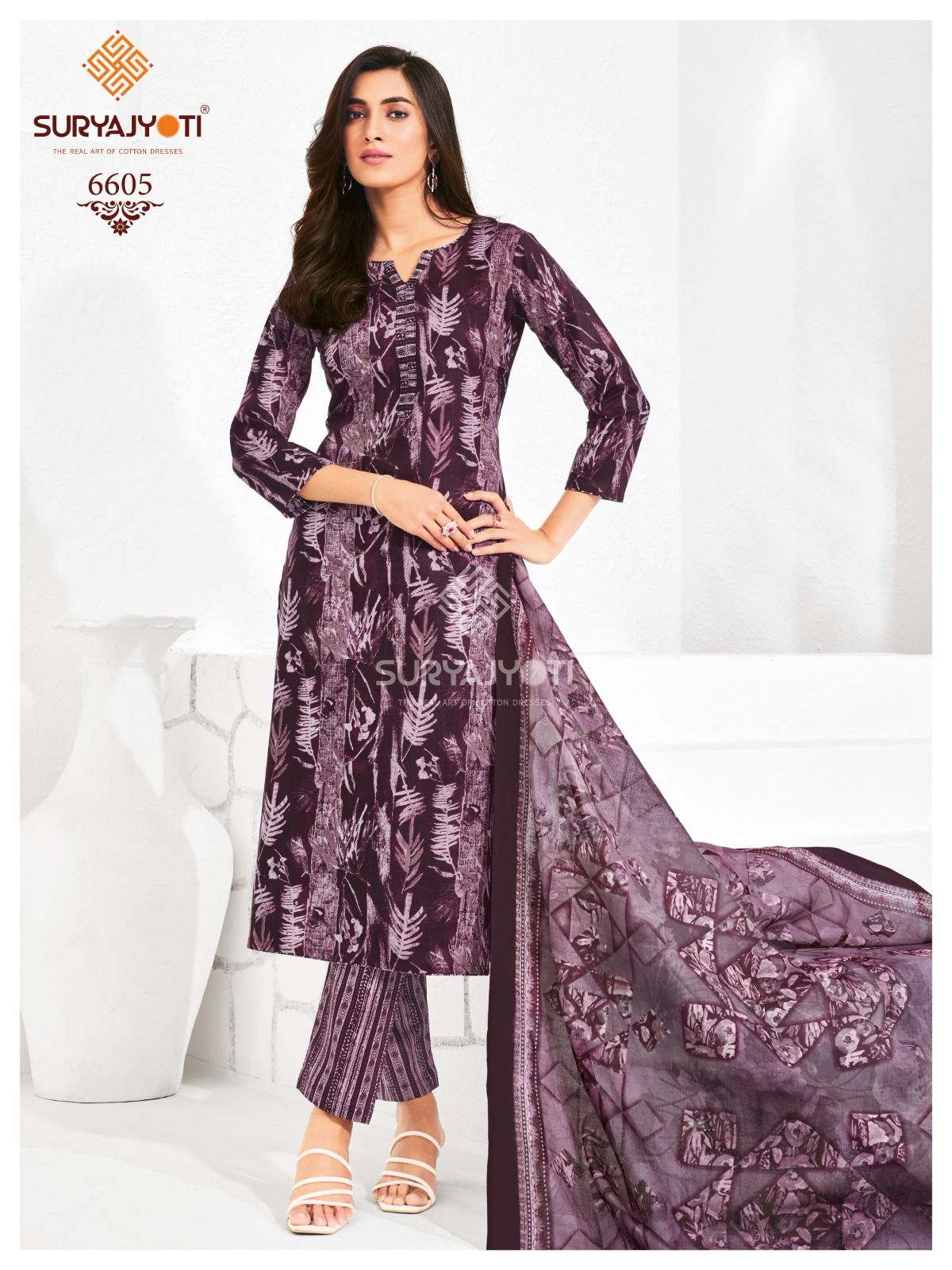 Trendy Cotton Vol 66 Suryajyoti Cotton Readymade Pant Style Suits Manufacturer India