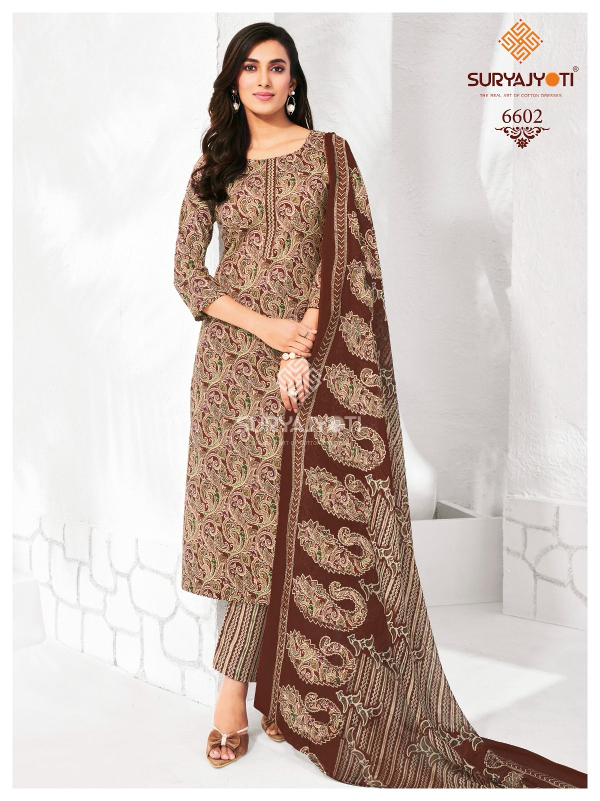 Trendy Cotton Vol 66 Suryajyoti Cotton Readymade Pant Style Suits Manufacturer India