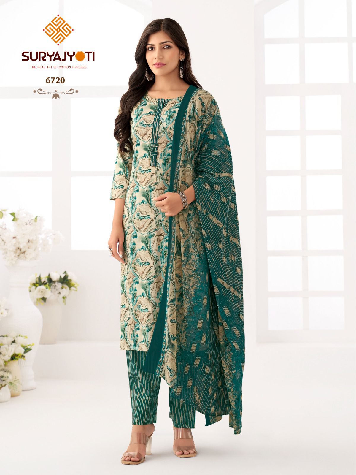 Trendy Cotton Vol 67 Suryajyoti Pant Style Suits Wholesaler Gujarat