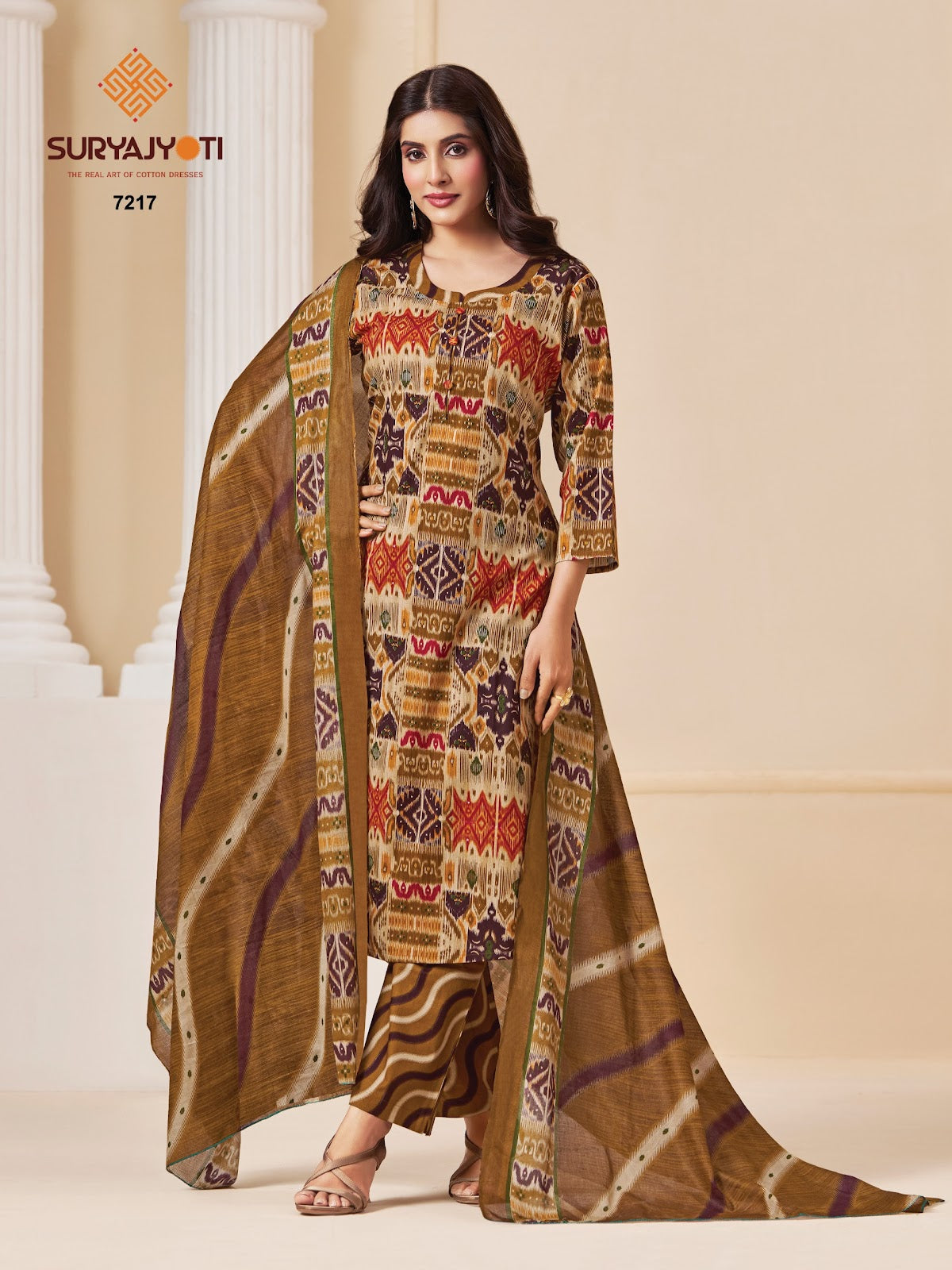 Trendy Cotton Vol 72 Suryajyoti Readymade Pant Style Suits Wholesaler India