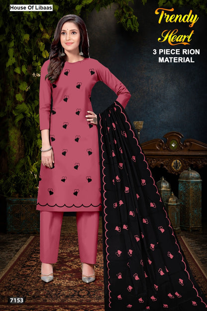 Trendy Heart House Of Libaas Reyon Pant Style Suits Wholesaler India