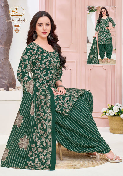 Trendy Patiyala Vol 7 Miss World Choice Cotton Dress Material Exporter