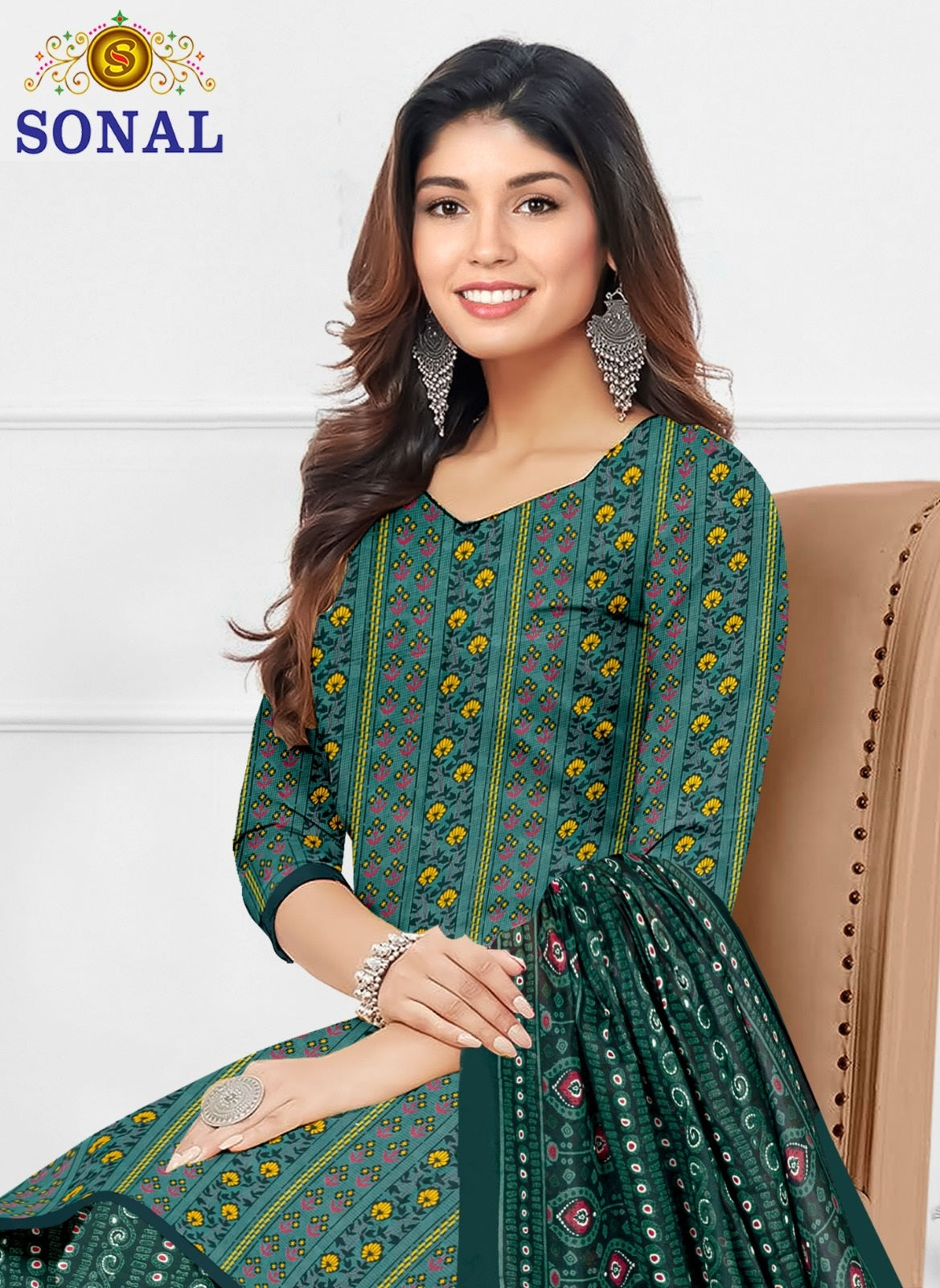 Trendy Special Vol 5 Sonal Textile Cotton Dress Material Supplier India