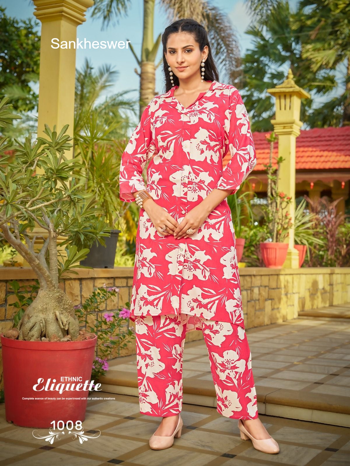 Trendy Touch Sankheswer Reyon Co Ord Set Manufacturer India