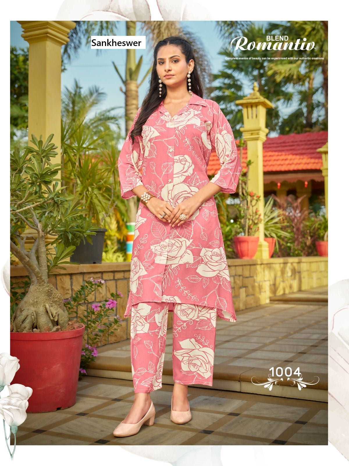 Trendy Touch Sankheswer Reyon Co Ord Set Manufacturer India