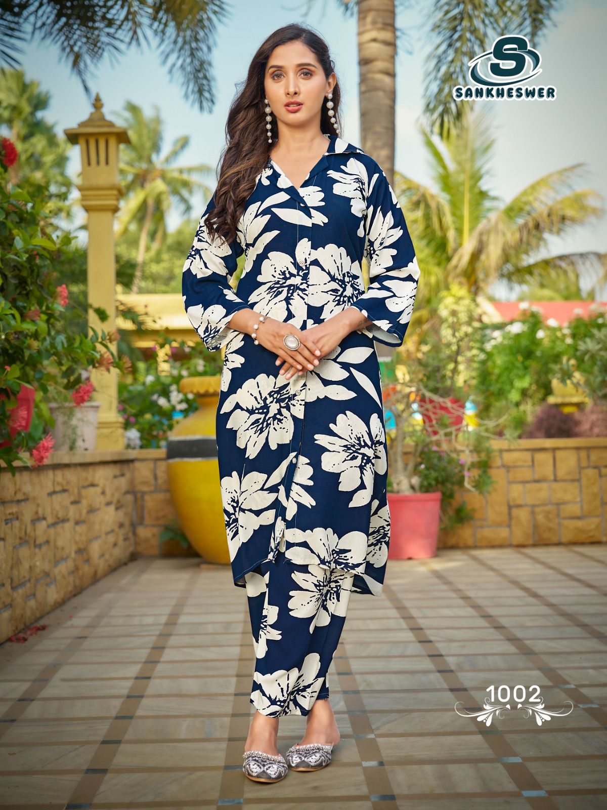 Trendy Touch Sankheswer Reyon Co Ord Set Manufacturer India