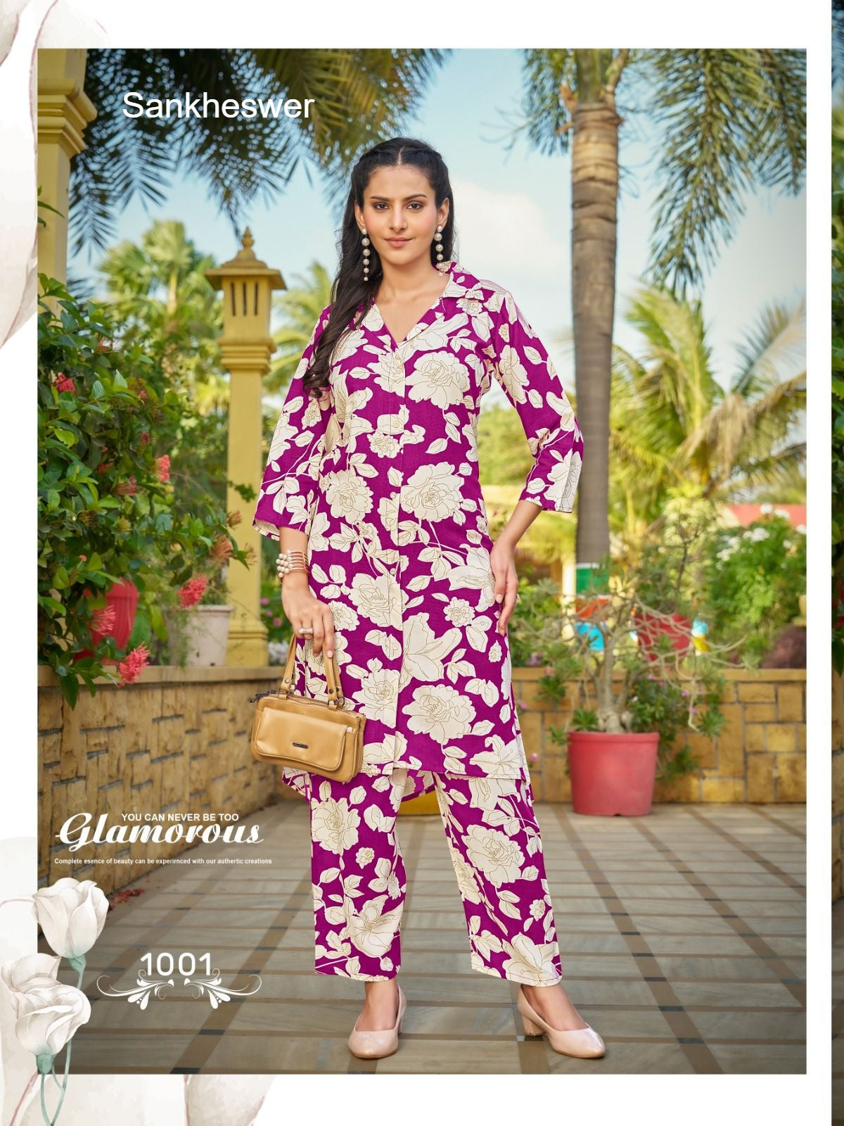 Trendy Touch Sankheswer Reyon Co Ord Set Manufacturer India