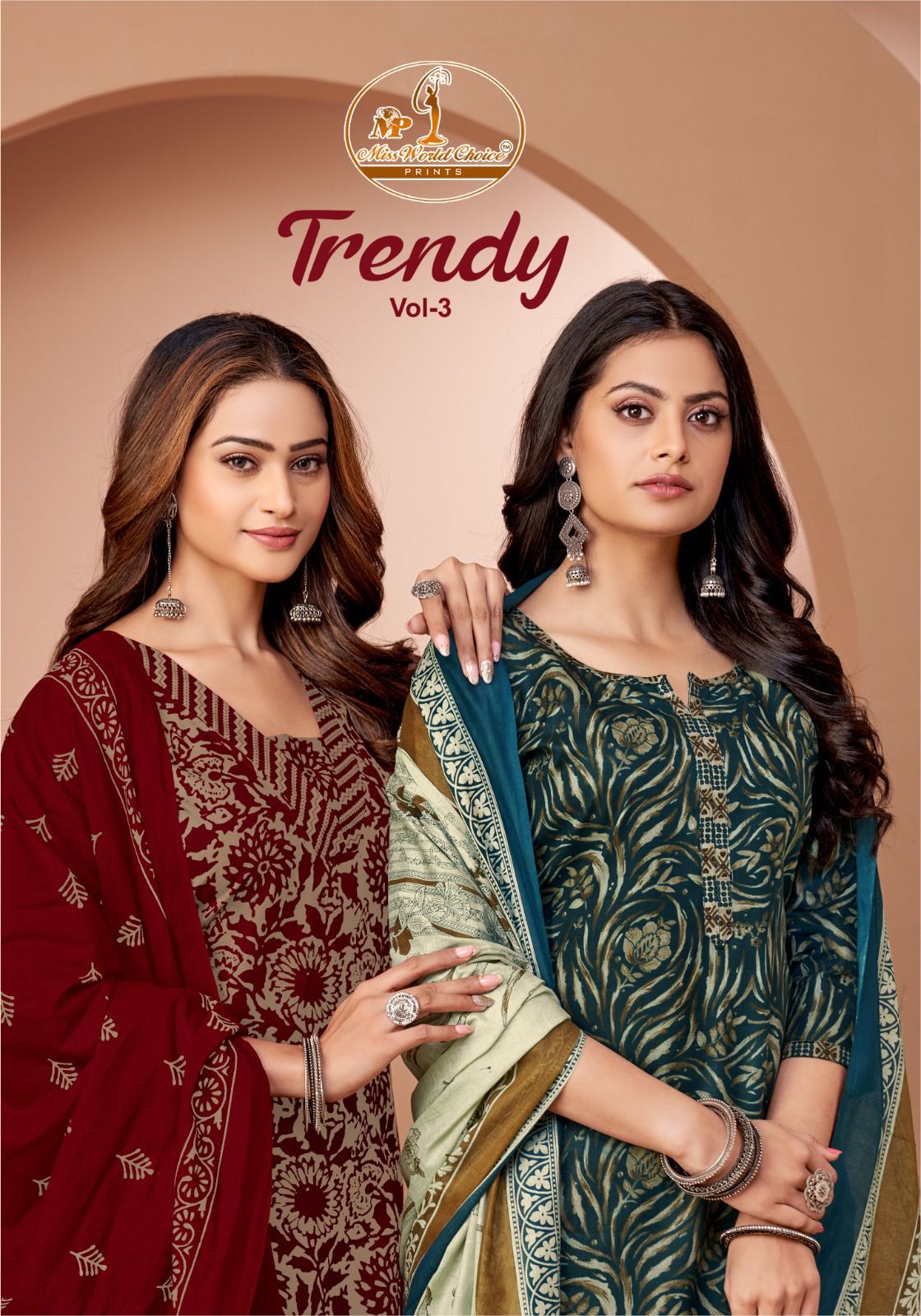 Trendy Vol 3 Miss World Choice Readymade Cotton Pant Suits Wholesaler Gujarat