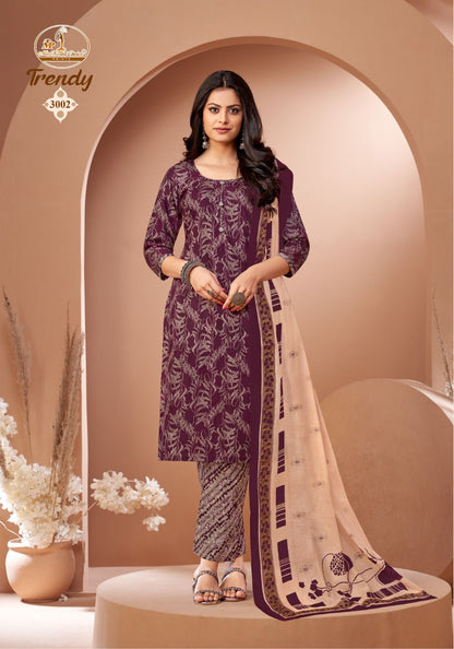Trendy Vol 3 Miss World Choice Readymade Cotton Pant Suits Wholesaler Gujarat