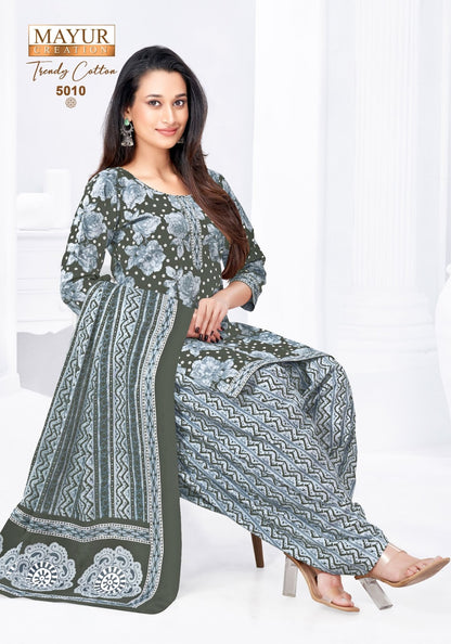 Trendy Vol 5 Mayur Creation Cotton Dress Material Manufacturer