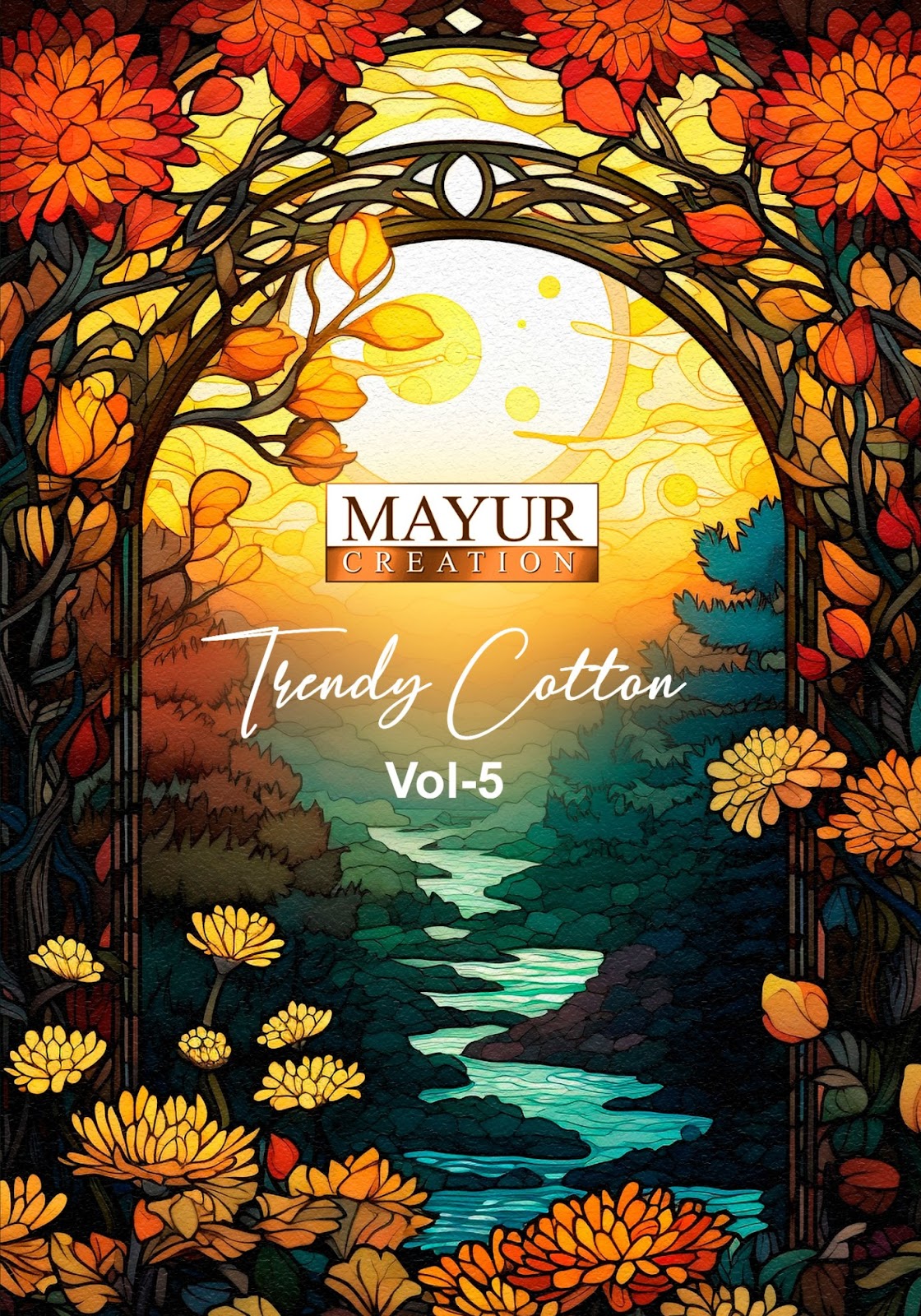 Trendy Vol 5 Mayur Creation Cotton Dress Material Manufacturer