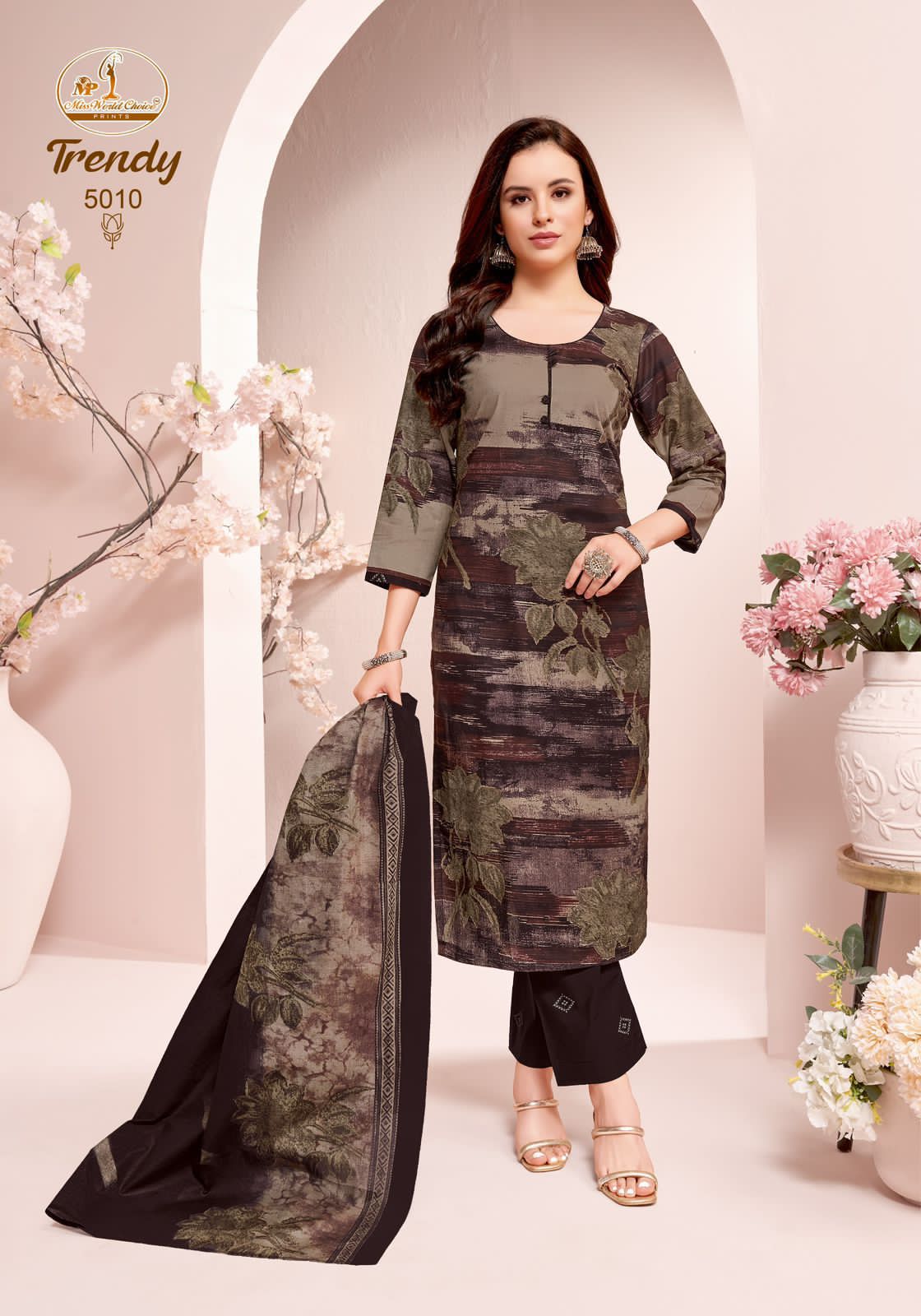 Trendy Vol 5 Miss World Choice Readymade Cotton Pant Suits Wholesaler Gujarat