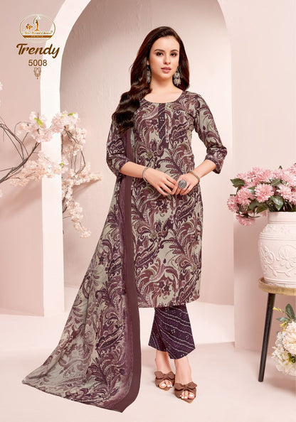 Trendy Vol 5 Miss World Choice Readymade Cotton Pant Suits Wholesaler Gujarat