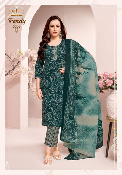 Trendy Vol 5 Miss World Choice Readymade Cotton Pant Suits Wholesaler Gujarat