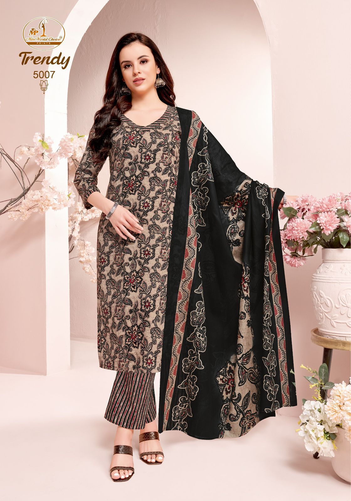 Trendy Vol 5 Miss World Choice Readymade Cotton Pant Suits Wholesaler Gujarat