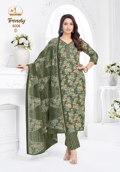 Trendy Vol 6 Miss World Choice Readymade Cotton Pant Suits Manufacturer Gujarat