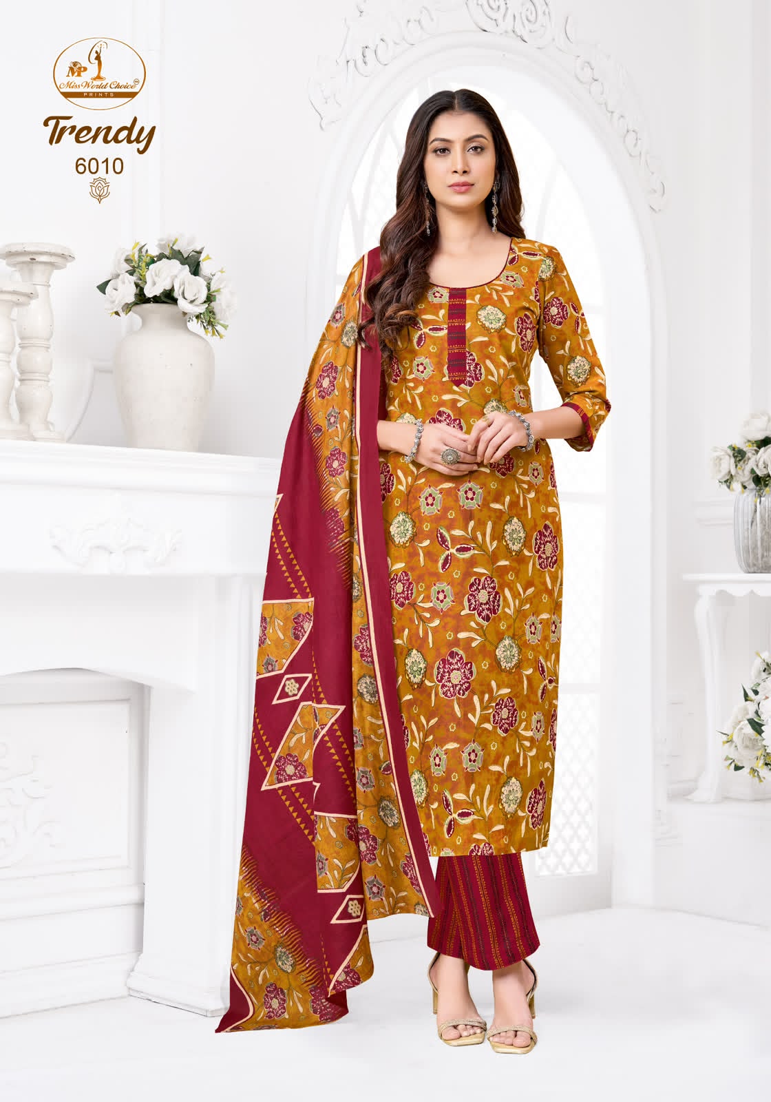 Trendy Vol 6 Miss World Choice Readymade Cotton Pant Suits Manufacturer Gujarat