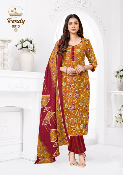 Trendy Vol 6 Miss World Choice Readymade Cotton Pant Suits Manufacturer Gujarat