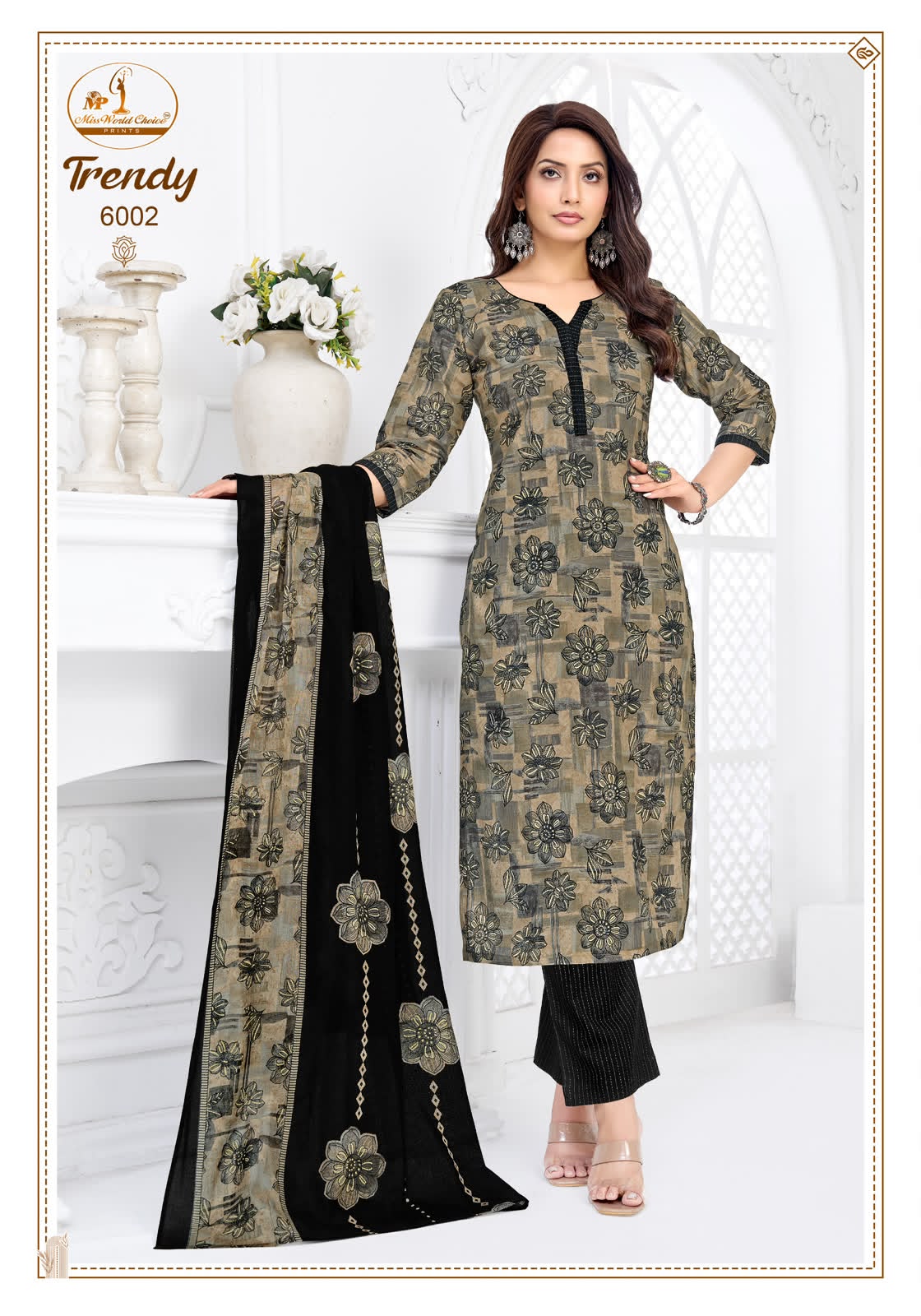 Trendy Vol 6 Miss World Choice Readymade Cotton Pant Suits Manufacturer Gujarat