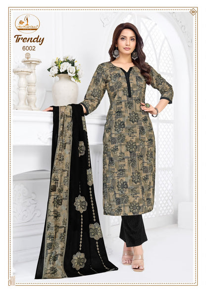 Trendy Vol 6 Miss World Choice Readymade Cotton Pant Suits Manufacturer Gujarat