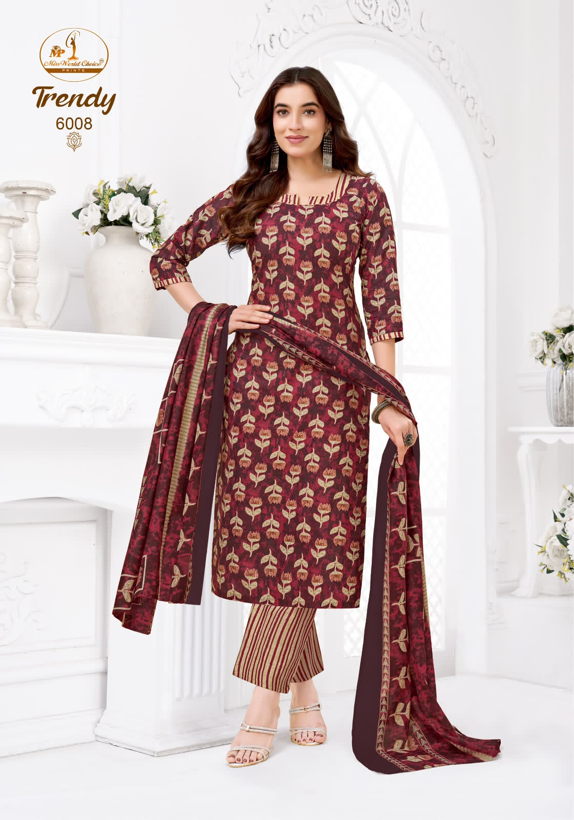 Trendy Vol 6 Miss World Choice Readymade Cotton Pant Suits Manufacturer Gujarat