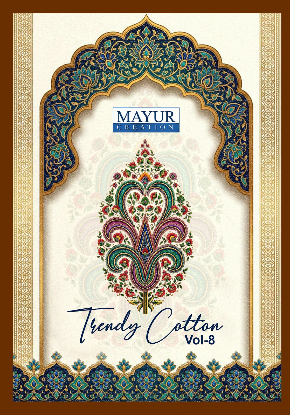 Trendy Vol 8 Mayur Creation Cotton Dress Material Supplier