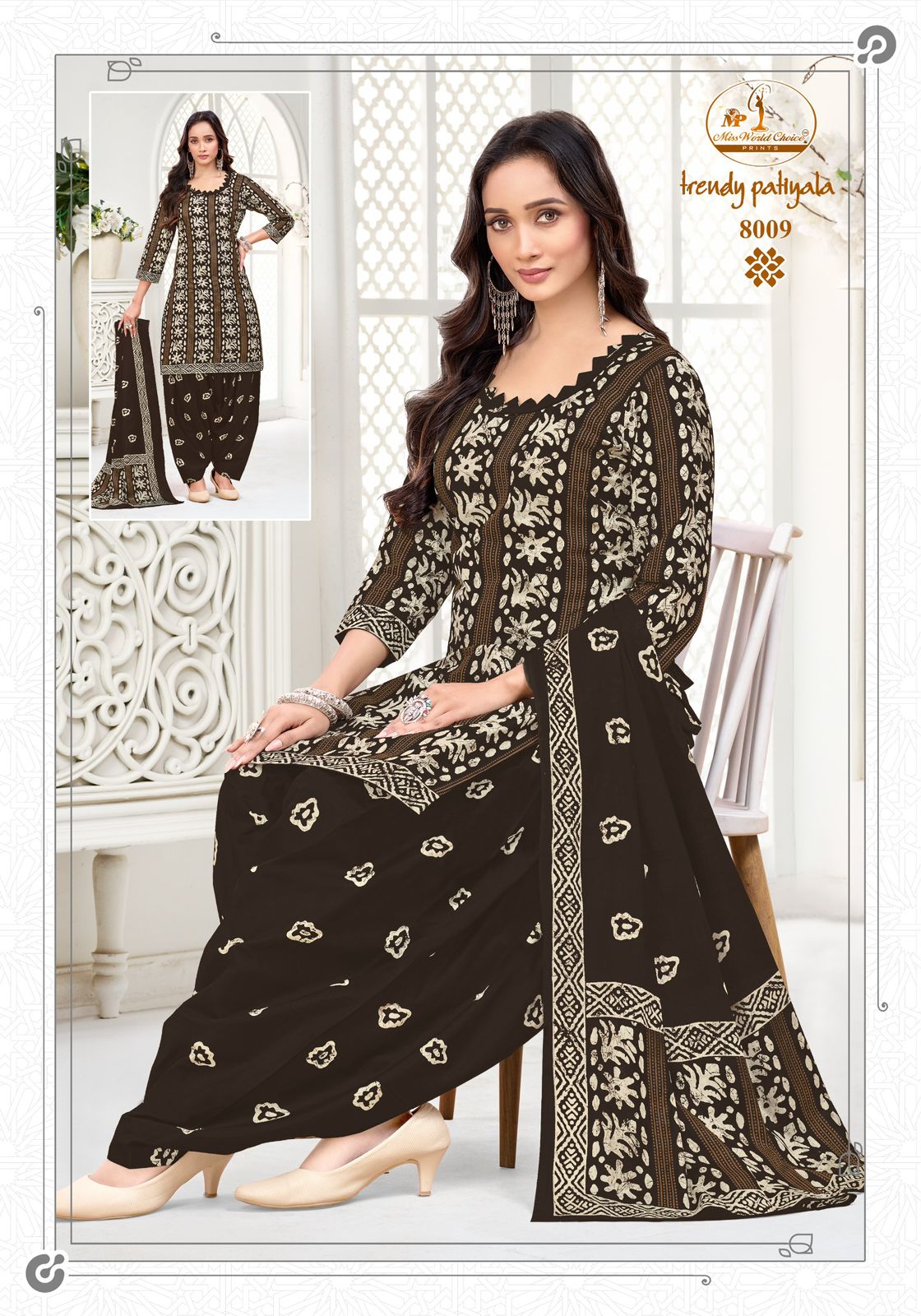Trendy Vol 8 Miss World Choice Readymade Cotton Patiyala Suits Wholesale Rate