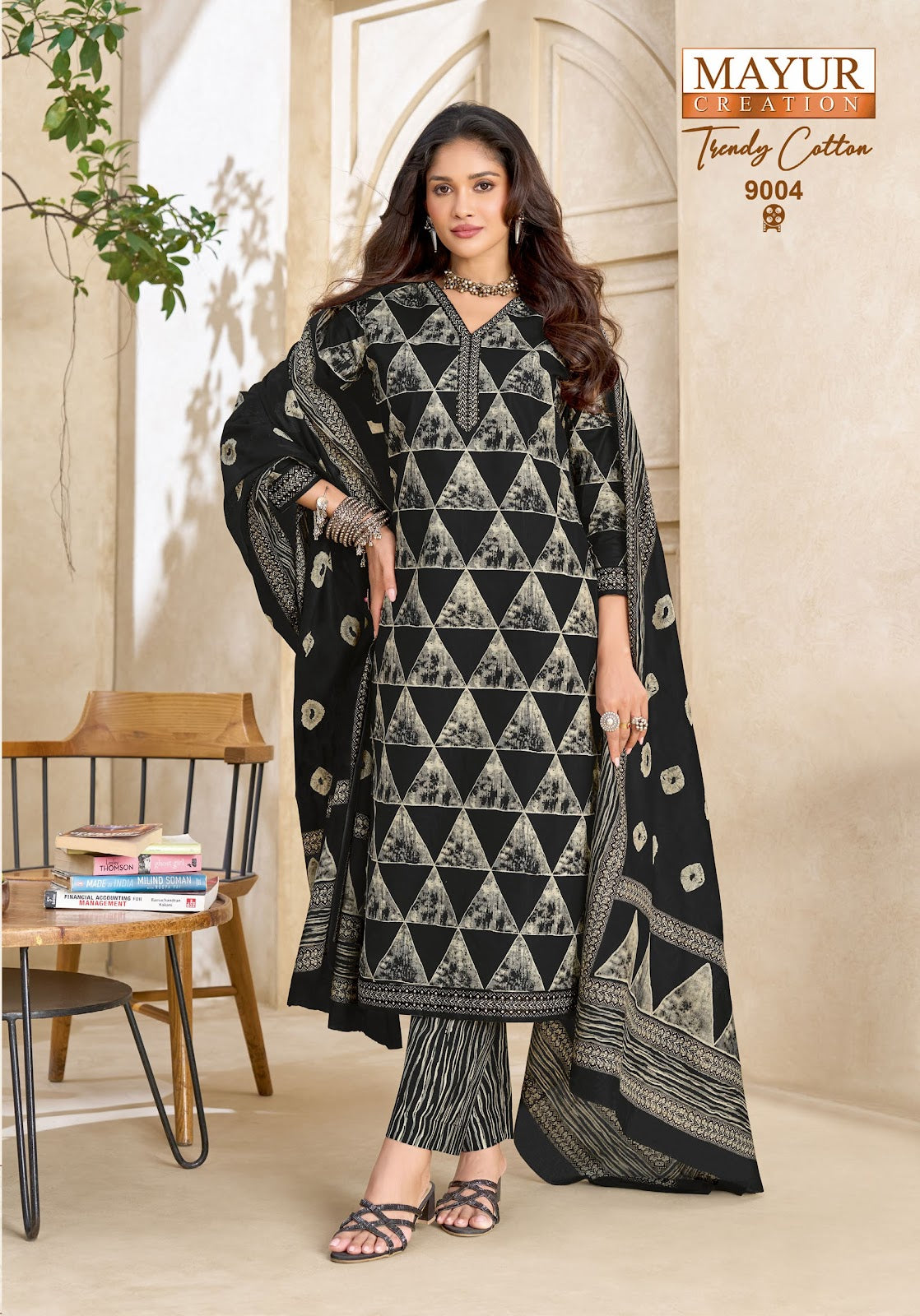 Trendy Vol 9 Mayur Creation Cotton Dress Material Supplier India