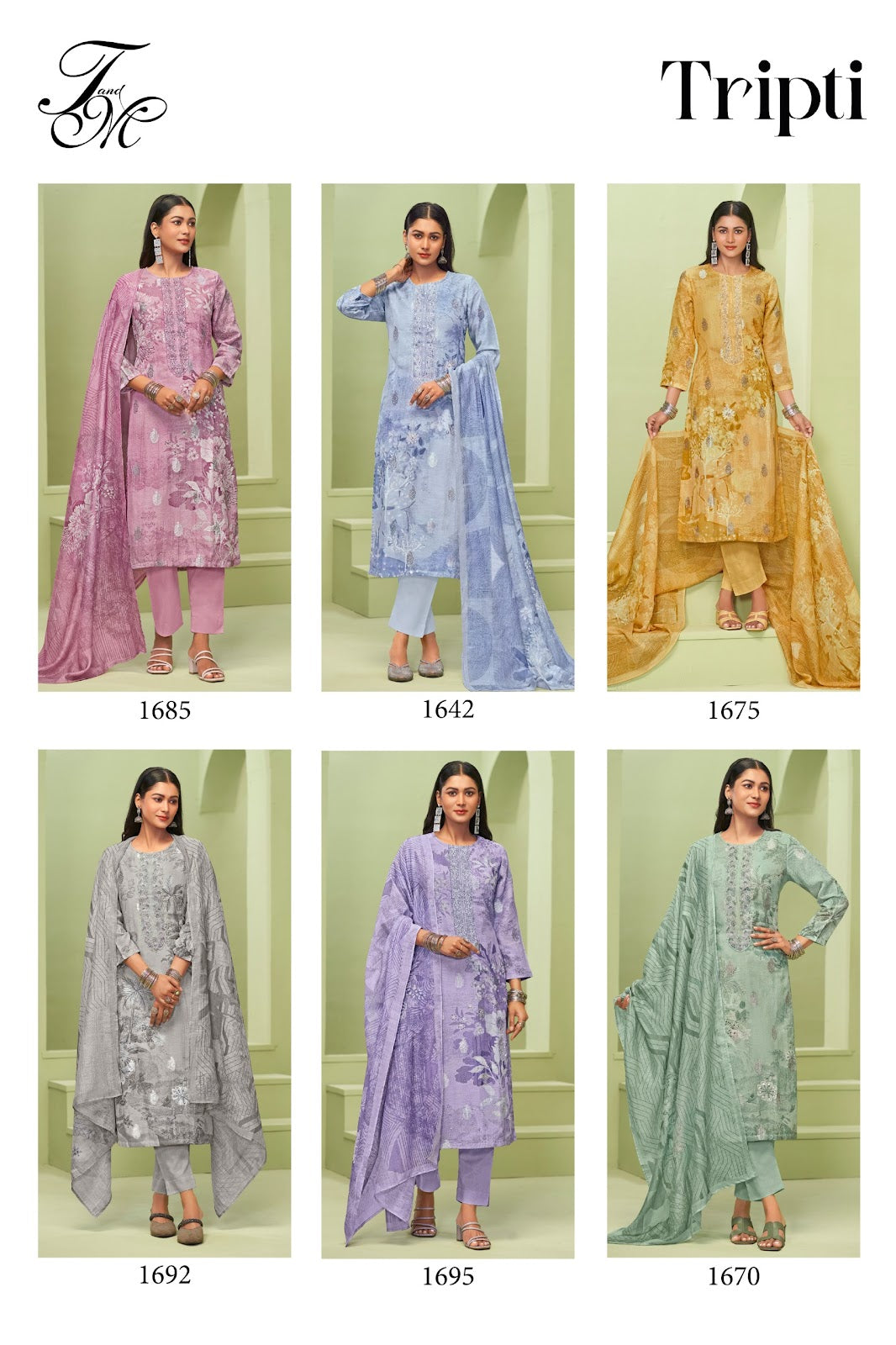 Tripti Tm Pure Linen Pant Style Suits Manufacturer