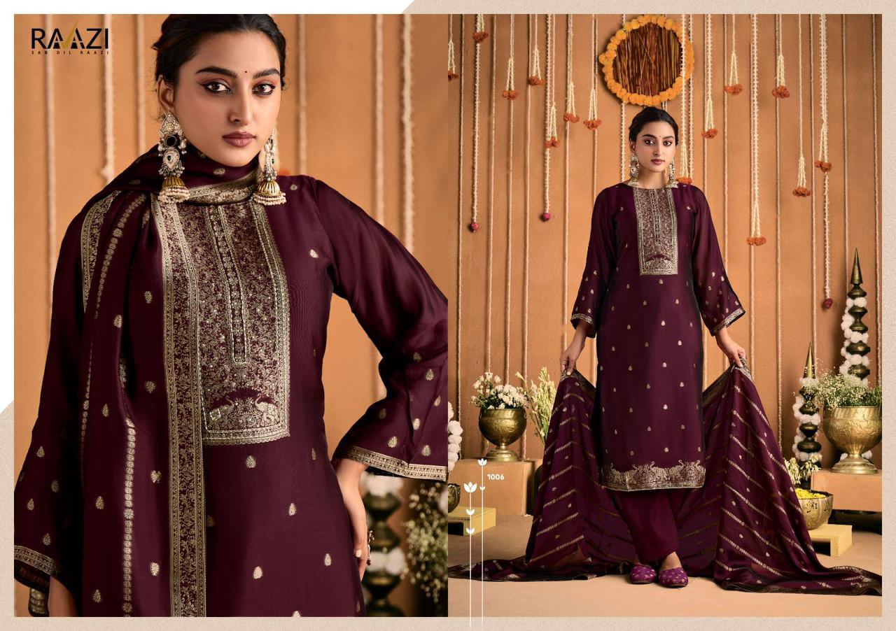 Trishika Raazi Pant Style Suits Wholesale Rate