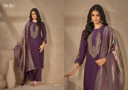 Tritika Omtex Silk Pant Style Suits Manufacturer Ahmedabad