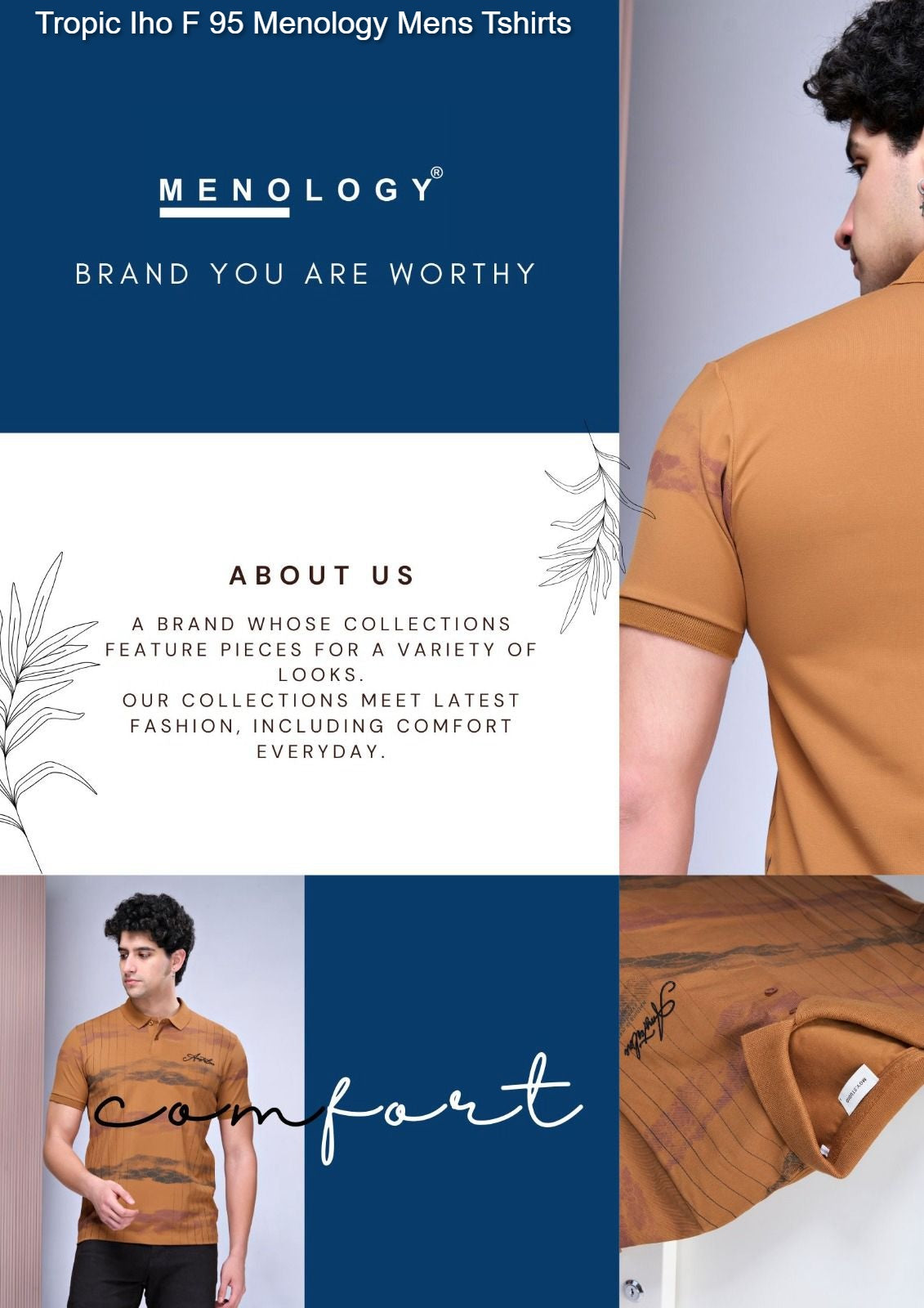 Tropic Iho F 95 Menology Cotton Mens Tshirts Manufacturer Ahmedabad