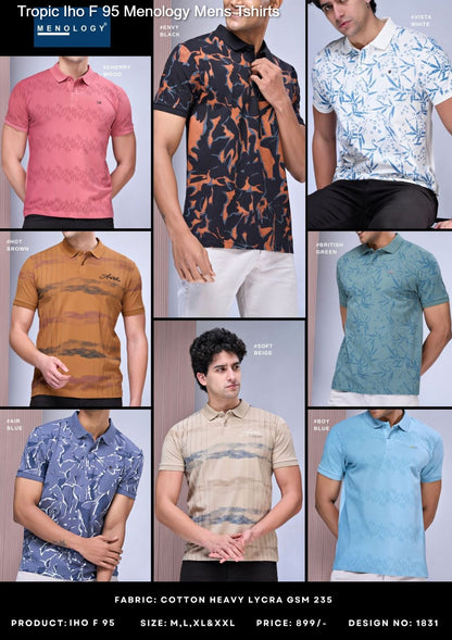 Tropic Iho F 95 Menology Cotton Mens Tshirts Manufacturer Ahmedabad
