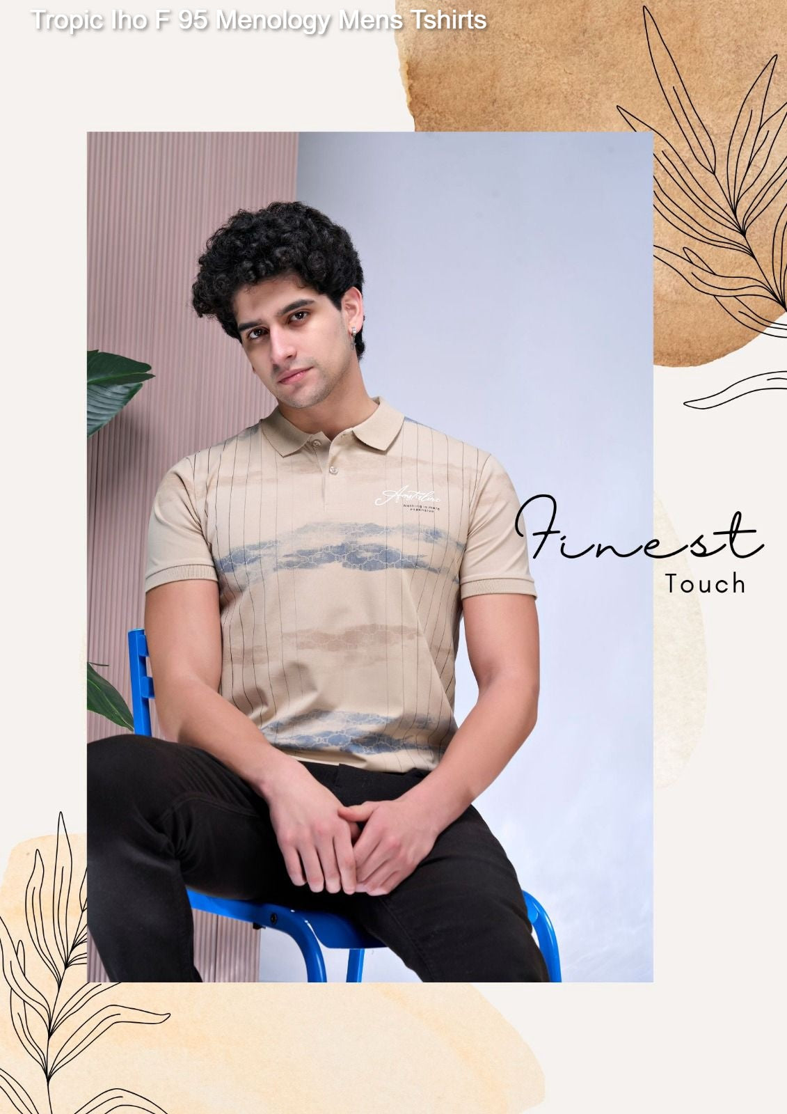 Tropic Iho F 95 Menology Cotton Mens Tshirts Manufacturer Ahmedabad