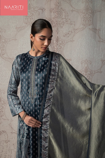 Tuheer Naariti Velvet Suits Wholesale Rate