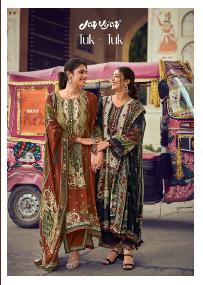 Tuk Tuk Jay Vijay Pashmina Suits Wholesaler Gujarat
