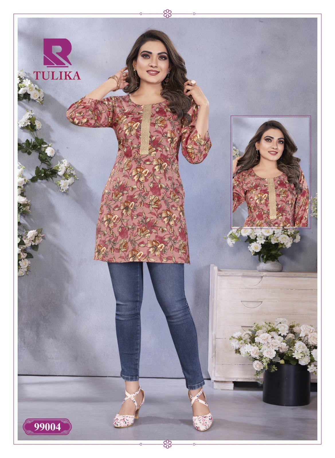 Tulika Raashi Rayon Short Kurtis Wholesale