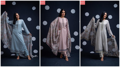 Tulini Naariti Linen Pant Style Suits Supplier India