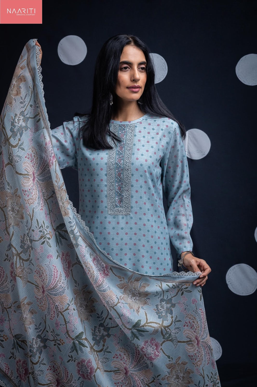 Tulini Naariti Linen Pant Style Suits Supplier India