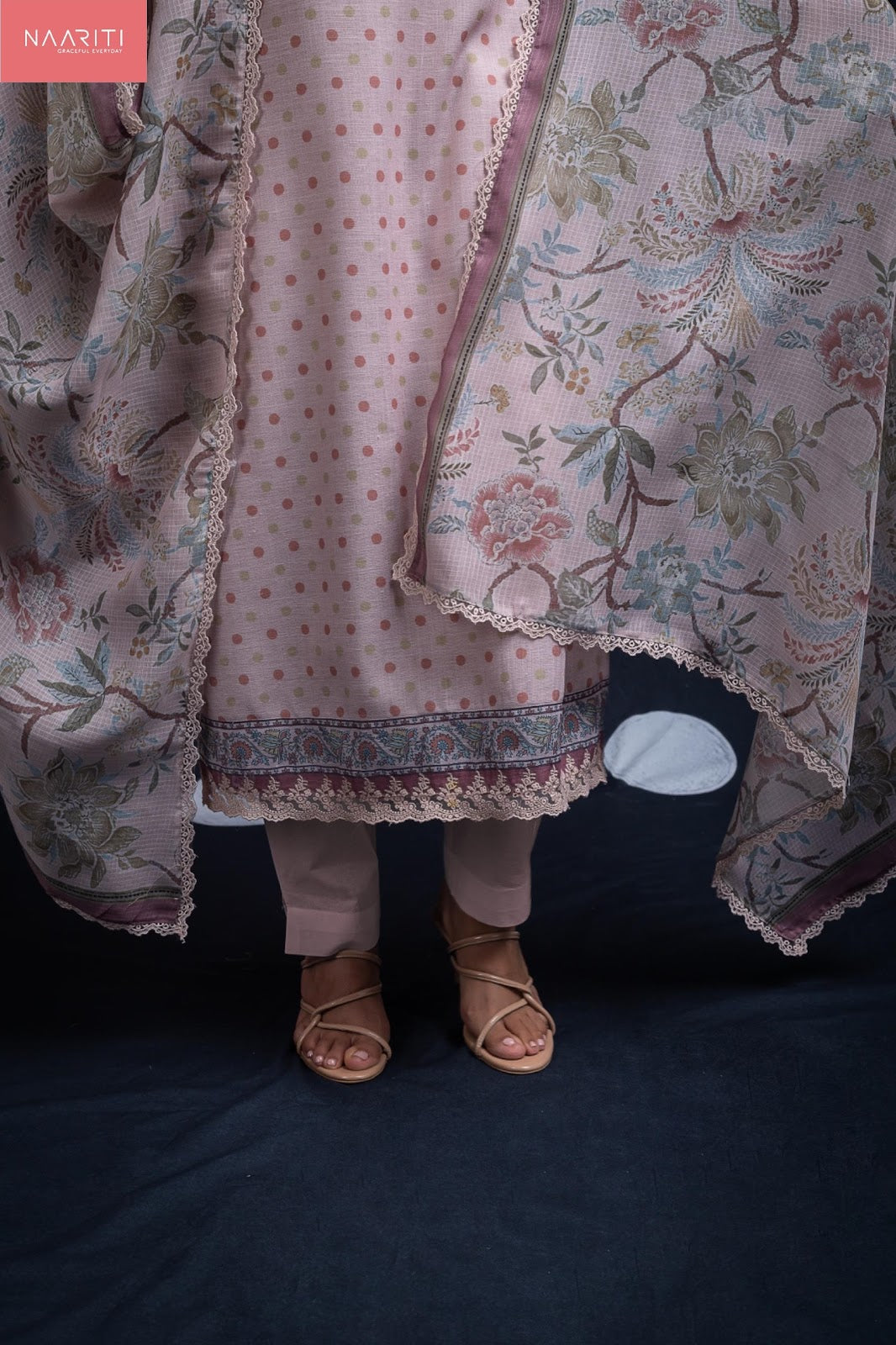 Tulini Naariti Linen Pant Style Suits Supplier India