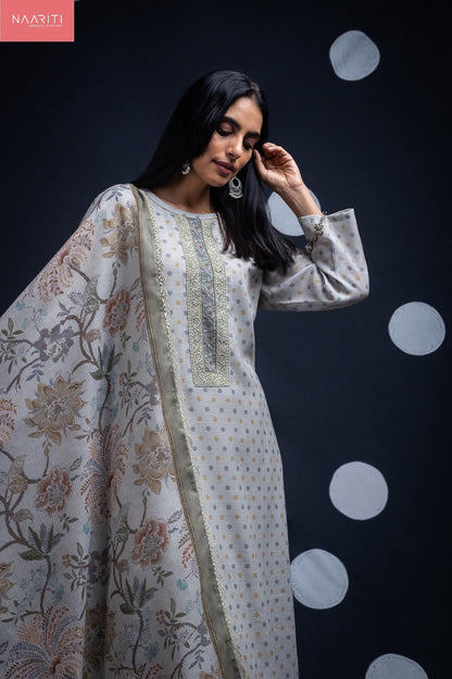 Tulini Naariti Linen Pant Style Suits Supplier India