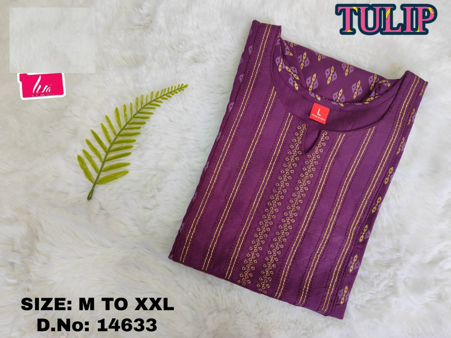 Tulip Jnx Rayon Knee Length Kurtis Wholesale Price