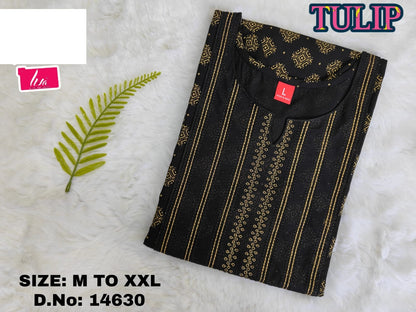 Tulip Liva Jnx Rayon Kurtis Manufacturer