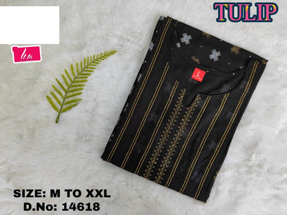 Tulip Liva Jnx Rayon Kurtis Manufacturer