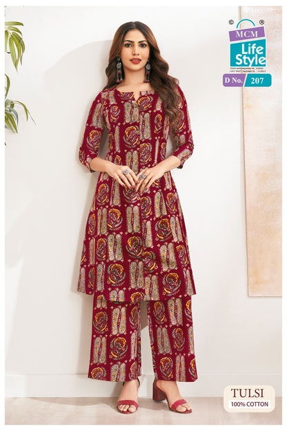 Tulsi Vol 2 Mcm Lifestyle Cotton Co Ord Set Supplier Gujarat
