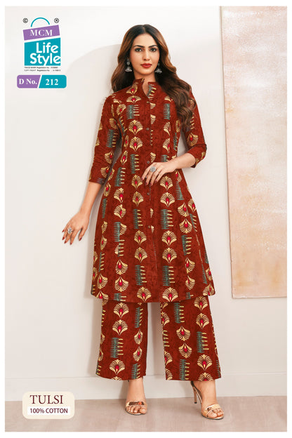 Tulsi Vol 2 Mcm Lifestyle Cotton Co Ord Set Supplier Gujarat