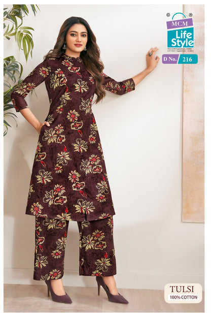 Tulsi Vol 2 Mcm Lifestyle Cotton Co Ord Set Supplier Gujarat